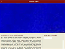 Tablet Screenshot of kesshroffcollege.com